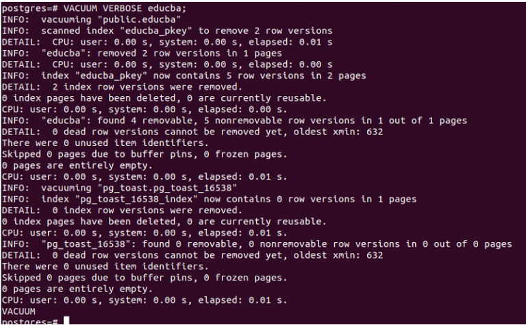 PostgreSQL Vacuum | Improving PostgreSQL Performance With Vaccum