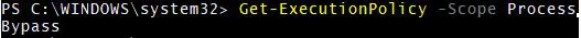 execution policy
