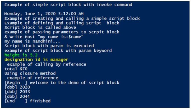 PowerShell scriptblock | Complete Guide to PowerShell scriptblock