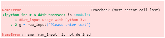 Python Input Function Example 7