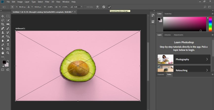 How to Resize Artboards in Photoshop 