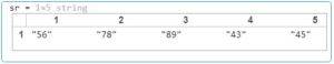 String Array in Matlab | How to Access the Elements of String Array?