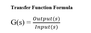 Transfer Function Formula