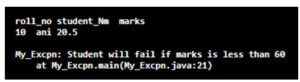 Types of Exception in Java | Different Types of Exception in Java