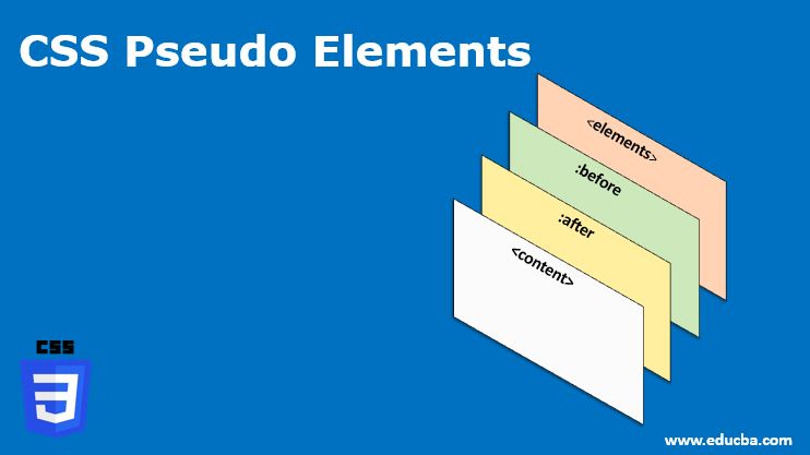 css pesudo elements