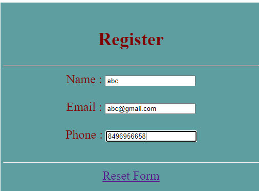 jQuery Reset Form-1.2