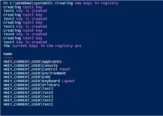 Powershell Registry | Creating, Deleting New Keys In The Registry