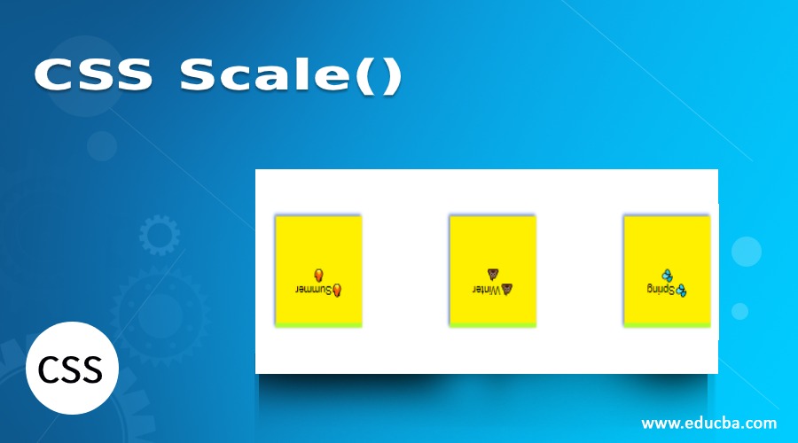 Css scale div