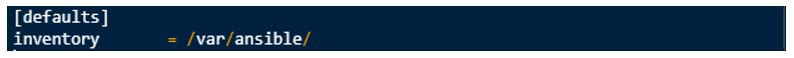 Ansible Inventory File 2