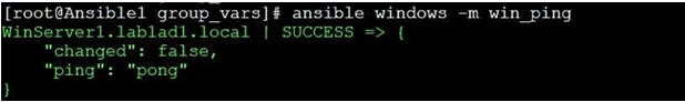 Ansible Windows Modules-1.1
