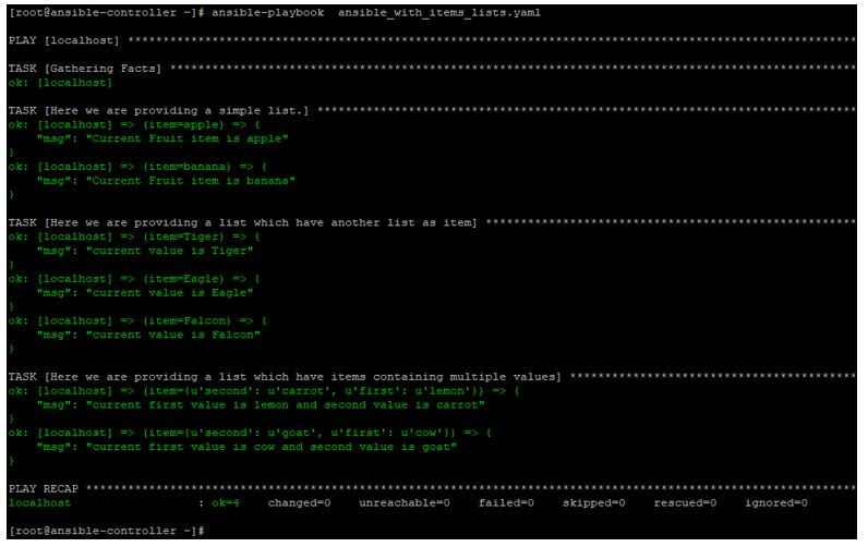 Ansible With items How Does Ansible With item Works Examples