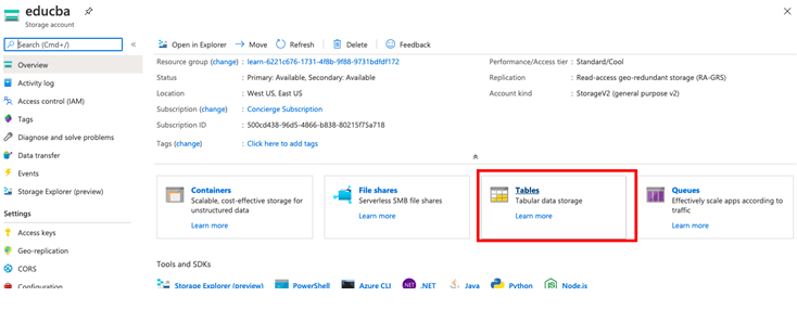 07 Understanding Azure Table Storage 