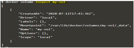 Docker Volume Example 4
