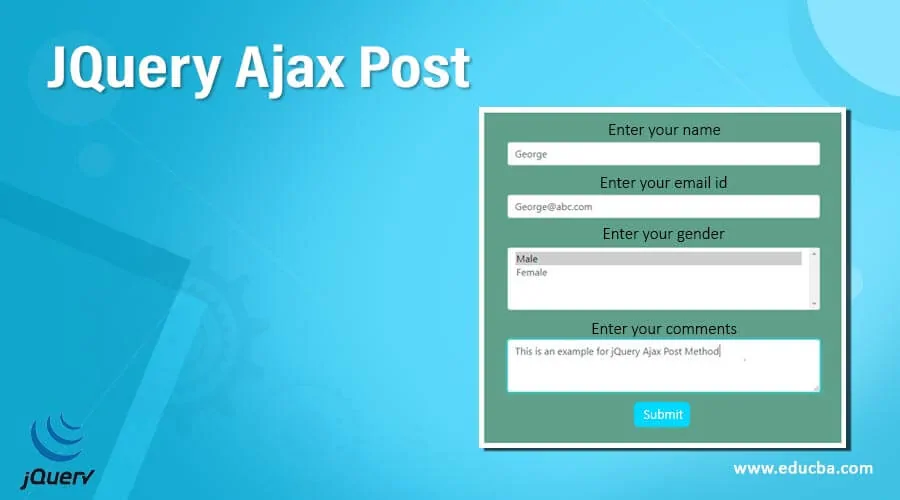 JQuery Ajax Post