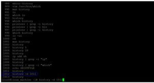 Linux History Command | How Linux History Command Works | Examples