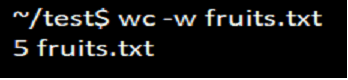 Linux WC -1.4