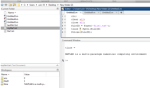 Fopen File Reading In Matlab Stack Overflow