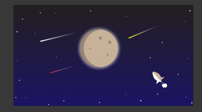 Moon in Illustrator - 32