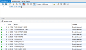 MySQL Flush Log | Syntax | How does Flush Log work?