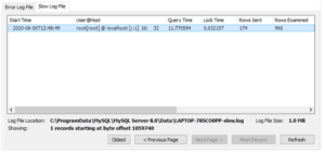 MySQL Log File | How does MySQL Server Log File Works?
