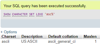 MySQL SHOW Example 4