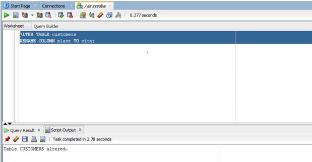 Oracle Column Implementation Of Oracle Column With Query Examples