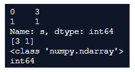 Pandas Series to NumPy Array 2