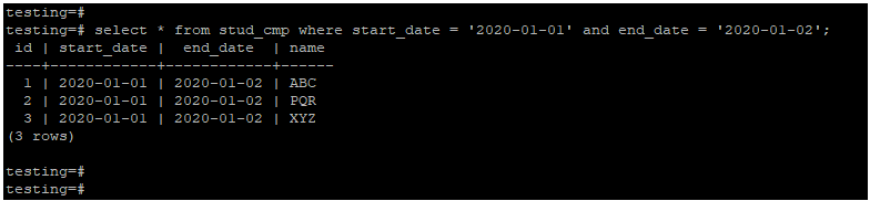 PostgreSQL Compare Date-1.2
