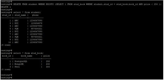 postgresql-delete-table-endholden