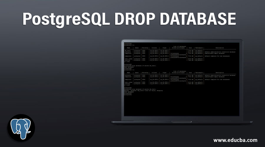 PostgreSQL-DROP-DATABASE