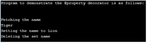 Python Property() | Working of Property() Function with Examples