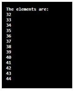 Range in Java 1