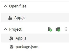 files used to implement the code
