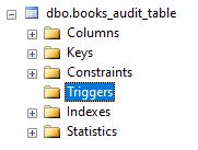 SQL DROP TRIGGER4