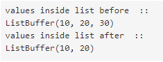 Scala Mutable List output 2