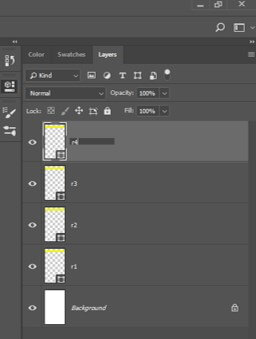 Templates in Photoshop - 11