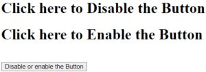 jQuery Disable Button | Top 3 Examples of jQuery Disable Button