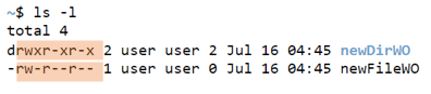linux umask output 2