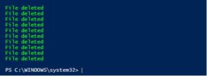 PowerShell Delete File | Implementation of PowerShell Delete File