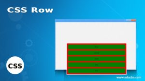CSS Row | How Does Row Work in CSS? (Examples)