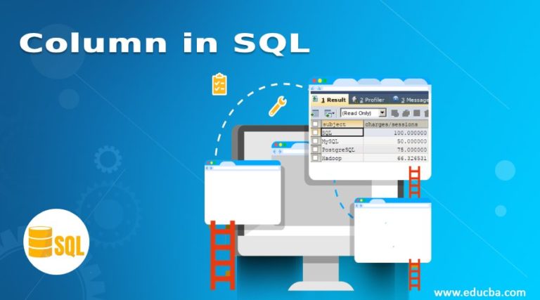 Column in SQL | Assigning Different Attributes to Column Table