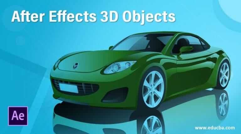 after effects 3d objects free download