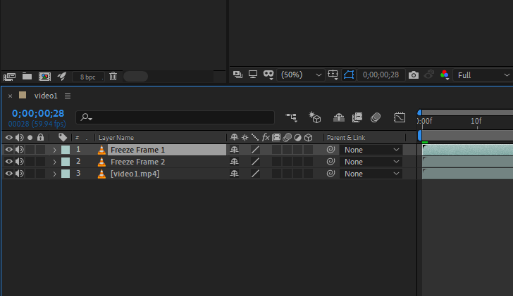 After Effects Freeze Frame output 6