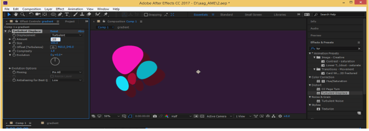 After Effects Gradient output 21