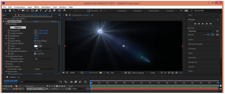 Как установить optical flares для after effects cc 2020