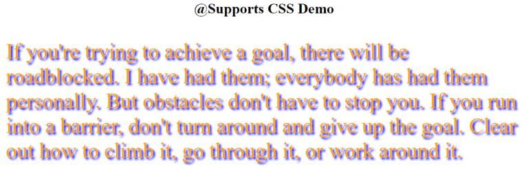 CSS.Supports() 5