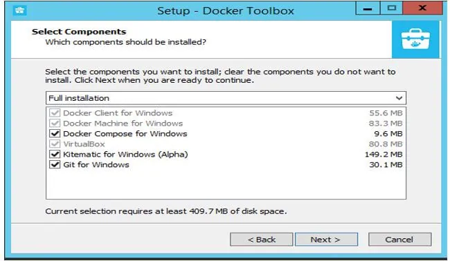 Docker Toolbox 3