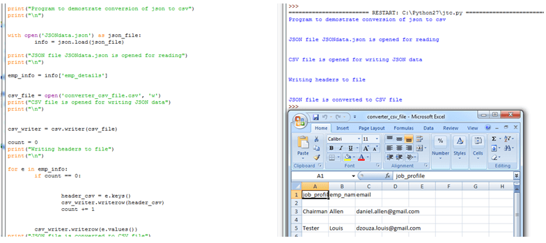 JSON to CSV Python-1.2