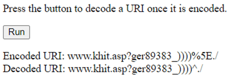 decode URI function 1.4