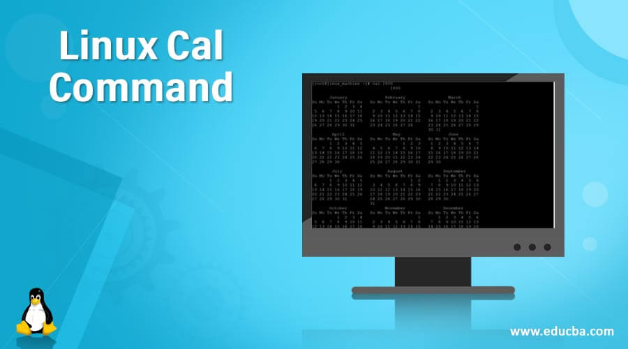 Linux Cal Command